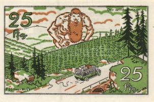 Német Birodalom / Weimari Köztársaság / Braunschweig 1922. 25Pf + 75Pf + 1,60M 3 klf db, teljes sor ...