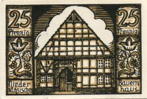 Német Birodalom / Weimari Köztársaság / Hofgeismar DN 25Pf + 50Pf +75Pf + 1M + 1,50M 5 klf db, teljes sor T:I