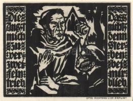 Német Birodalom / Weimari Köztársaság / Erfurt 1921. 50Pf (5x) 5 klf db eredeti tokban, teljes sor T...