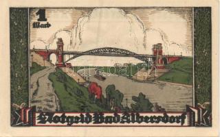 Német Birodalom / Weimari Köztársaság / Albersdorf 1922. 50Pf + 1M + 2M 3 klf db, teljes sor T:I-