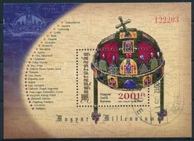 2001 Magyar Szent korona blokk (5.500)
