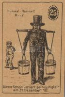 Német Birodalom / Weimari Köztársaság / Hamburg 1921. 20Pf + 25Pf + 30Pf 3 klf db, teljes sor T:I