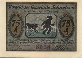 Német Birodalom / Weimari Köztársaság / Schnelsen DN 25Pf (2x) + 50Pf (2x) + 75Pf (2x) 6 klf db, teljes sor T:I,I-