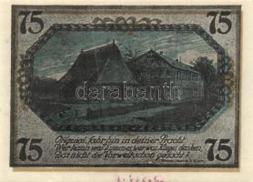 Német Birodalom / Weimari Köztársaság / Schnelsen DN 25Pf (2x) + 50Pf (2x) + 75Pf (2x) 6 klf db, tel...