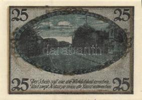 Német Birodalom / Weimari Köztársaság / Schnelsen DN 25Pf (2x) + 50Pf (2x) + 75Pf (2x) 6 klf db, tel...