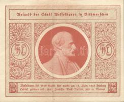 Német Birodalom / Weimari Köztársaság / Wesselburen DN 50Pf + 1M + 2M 3 klf db, teljes sor T:I