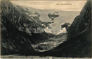 1911 Loen, Kjendalsbroe / Kjenndalsbreen
