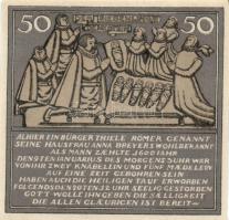 Német Birodalom / Weimari Köztársaság / Hameln 1921. 25Pf + 50Pf + 75Pf + 1M 4 klf db, teljes sor T:...