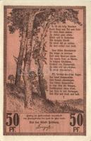 Német Birodalom / Weimari Köztársaság / Feldberg DN 10Pf + 25Pf + 50Pf 3 klf db, teljes sor T:I,I-