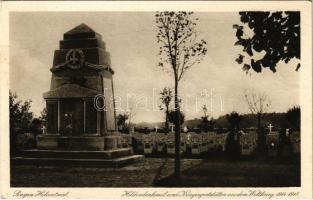 Singen, Singen-Hohentwiel; Heldendenkmal und Kriegergrabstätten aus dem Weltkrieg 1914-1918 / WWI German military heroes monument and cemetery (EK)