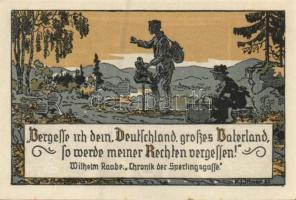 Német Birodalom / Weimari Köztársaság / Eschershausen 1921. 10Pf + 25Pf + 50Pf + 75Pf + 1M + 2M 4 kl...