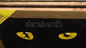 62 db külföldi pop zenei hanglemez, benne duplák is