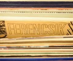 100 db komolyzenei hanglemez, benne duplák is, magyar és külföldi vegyesen