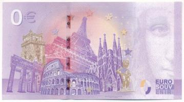 2021. 0E "Caravaggio - I personaggi che hanno fatto la storia" szuvenír bankjegy "SED...