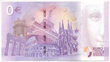 2019. 0E "Cristoforo Colombo - I personaggi che hanno fatto la storia" szuvenír bankjegy &...