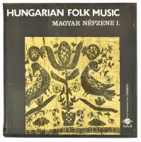 Hungarian Folk Music. Magyar népzene 1. 4xLP, füzettel, 1969.  VG+