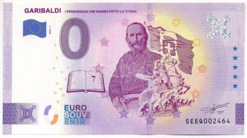 2023. 0E Garibaldi - I personaggi che hanno fatto la storia szuvenír bankjegy SEDL002602 T:UNC 2023. 0E Garibaldi - I personaggi che hanno fatto la storia souvenir banknote SEDL002602 C:UNC