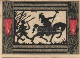 Német Birodalom / Weimari Köztársaság / Detmold 1920. 50Pf (10x) 10 klf db, teljes sor T:I,I-