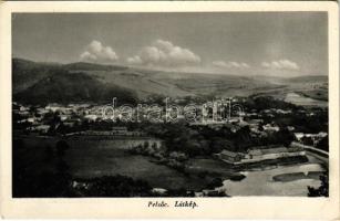 Pelsőc, Pelsőcz, Pelsücz, Plesivec (Gömör); látkép. Hangya fogyasztási szövetkezet kiadása / general view (EK)