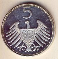 NSZK 1952. 5M "Germanisches Museum" utánverete T:exPP