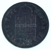 1891KB 1kr Cu "Fiume-címer" T:XF,VF ph