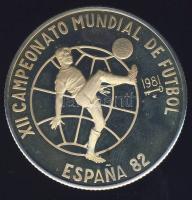 Kuba 1981. 5P Ag "Labdarúgó VB" T:PP