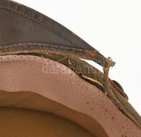 1956 Forradalmi nemzetőr, átállt katona sapkája, Kossuth címerrel, hozzá magyar nemzeti trikolor kar...