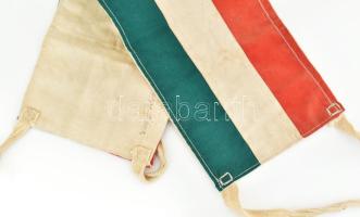 1956 Forradalmi nemzetőr, átállt katona sapkája, Kossuth címerrel, hozzá magyar nemzeti trikolor kar...