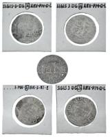 Lengyel Királyság 1617-1625. 1gr (1/24 Thaler) Ag "III. Zsigmond" (5xklf) T:XF,VF Poland 1...