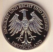 Németország 1990. "Német egység - berlini parlament" ffm emlékérem T:PP