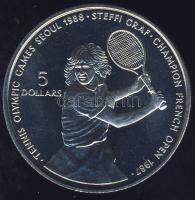 Niue 1987. 5$ "Steffi Graf" T:BU