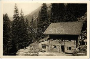 Zillertal (Tirol) Grünewand Hütte, 1413 m im Stillupgrund / rest house. Monopol 16175.