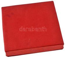 1979. "Hámán Kató Általános Iskola Hatvan 1959 - 1979" egyoldalas, öntött bronz plakett, h...