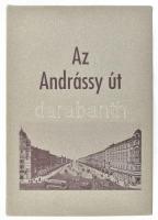 Hanák Péter et al.: Az Andrássy út. Bp., [1994], Terézvárosi Önkormányzat. Fekete-fehér fotókkal illusztrálva. Kiadói kartonált papírkötés, kiadói papír védőborítóban.