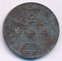 Német Birodalom / I. Világháború / Keleti Főparancsnokság 1916J 2k Fe Hamburg T:XF,VF korrózió
Germ...