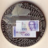 Németország 2001. "Búcsú egy valutától" ffm multicolor emlékérem T:PP