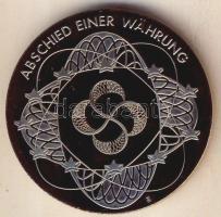 Németország 2001. "Búcsú egy valutától" ffm multicolor emlékérem T:PP