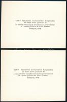 1938 Budapest, az Eucharisztikus Kongresszus alkalmából kiadott hivatalos fotók, Horthy Miklós kormá...