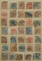 Ausztria 1850-1883 Klasszikus tétel, több mint 400 bélyeg közepes berakóban (vegyes minőség / mixed quality)