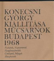 Konecsni György kiállítása. Plakátok, naptártervek, hanglemezborítók, címlapok, bélyegek, illusztrác...