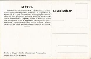 Ismerjük meg hazánkat!... Keressük fel a gyönyörű Mátrát! A Magyar Királyi Államvasutak (MÁV) vasúti...