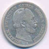 Német Államok / Poroszország 1877A 2M Ag "I. Vilmos" Berlin T:VF,F karc German States / Prussia 1877A 2 Mark Ag "Wilhelm I" Berlin C:VF,F scratch Krause KM#506