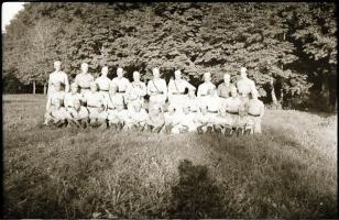 II. világháborús katonai negatívok, 7 db, 6×9 cm