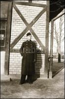 II. világháborús katonai negatívok, 7 db, 6×9 cm