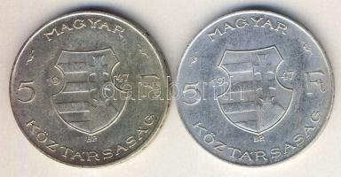 1947. 5ft Ag "Kossuth" (2x) T:2,2/3