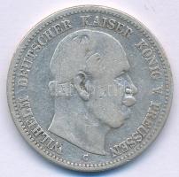 Német Államok / Poroszország 1876C 2M Ag I. Vilmos Frankfurt T:F patina German States / Prussia 1876C 2 Mark Ag Wilhelm I Frankfurt C:F patina Krause KM#506