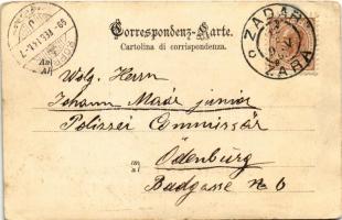 1899 (Vorläufer) Sibenik, Sebenico; waterfall (EB)