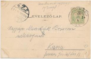 1902 Orló, Orlov; vasútállomás, vonat, gőzmozdony. Edelmann Henrik kiadása / railway station, locomo...