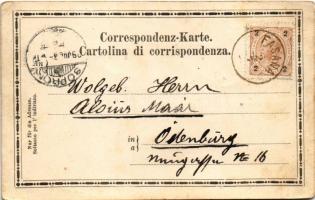 1899 (Vorläufer) Pola, Pula; Tempio d'Augusto / temple (EB)