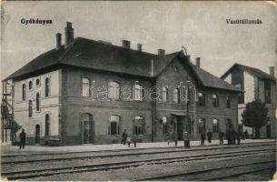 1917 Gyékényes, vasútállomás (EK)